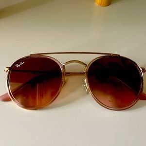Women’s gradient Rayban sunglasses originally $200!